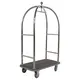 Τρόλεϊ βαλιτσών INOX, ρόδες καουτσούκ, 95.5x63.5x190.5cm, Evinoks PEB-131-FK