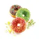 Καλούπι αντικολλητικό σιλικόνης, 60x40cm, 24 x 133ml, donuts(φ8.5xY2.9cm), SILIKOMART SK/SQ059