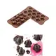 Καλούπι αντικολλητικό σιλικόνης Chocolate, 12 x 8ml, easter friends(3.4x3.4xY1.8cm), SILIKOMART SK/SCG30