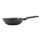 WOK ΑΛΟΥΜΙΝΙΟΥ ΜΕ ΕΠΙΣΤΡΩΣΗ ΑΠΟ ΠΕΤΡΑ φ28x8Y εκ. ΛΑΒΗ ΒΑΚΕΛΙΤΗ SOFT TOUCH ANKOR 245-28