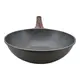 WOK ΑΛΟΥΜΙΝΙΟΥ ΜΕ ΕΠΙΣΤΡΩΣΗ ΑΠΟ ΠΕΤΡΑ φ28x8Y εκ. ΛΑΒΗ ΒΑΚΕΛΙΤΗ SOFT TOUCH ANKOR 245-28