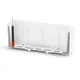 Γλάστρα πλαστική Rotational, σειρά Matheria, 90lt, 98x39xΥ41cm, άσπρη, VECA made in Italy FI009-1000M1+000NA