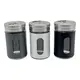 ΣΕΤ 24 ΤΕΜ ΑΛΑΤΟΠΙΠΕΡΑ ΧΡΩΜΑΤΙΣΤΑ INOX ΜΕ ΓΥΑΛΙ 70ml 4,8x4,8x8,2εκ ANKOR 829842