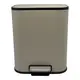 ΚΑΛΑΘΙ ΜΠΑΝΙΟΥ SOUL 5lt SOFT CLOSE ΜΕΤΑΛΛΙΚΟ TAUPE ΜΑΤ 19.4x24x29,1cm ANKOR 837588