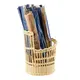 Καλάθι Rattan απο PP Handwoven, Μπαγκέτας, ανοιχτή απόχρωση, φ33xΥ41.5cm, TableCraft (TC) 12280