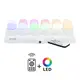 ΣΕΤ 12 κεριά/ρεσώ LED (πολύχρωμα RGB), επαναφορτιζόμενα, με τηλεχειρηστήριο, SECURIT LP-AM-RGB