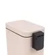 Κάδος με πεντάλ 5t, Soft Close, 29.2x14xΥ29.8cm, μεταλλικό σώμα, χρώμα nude ροζ ματ 982499-005NPI